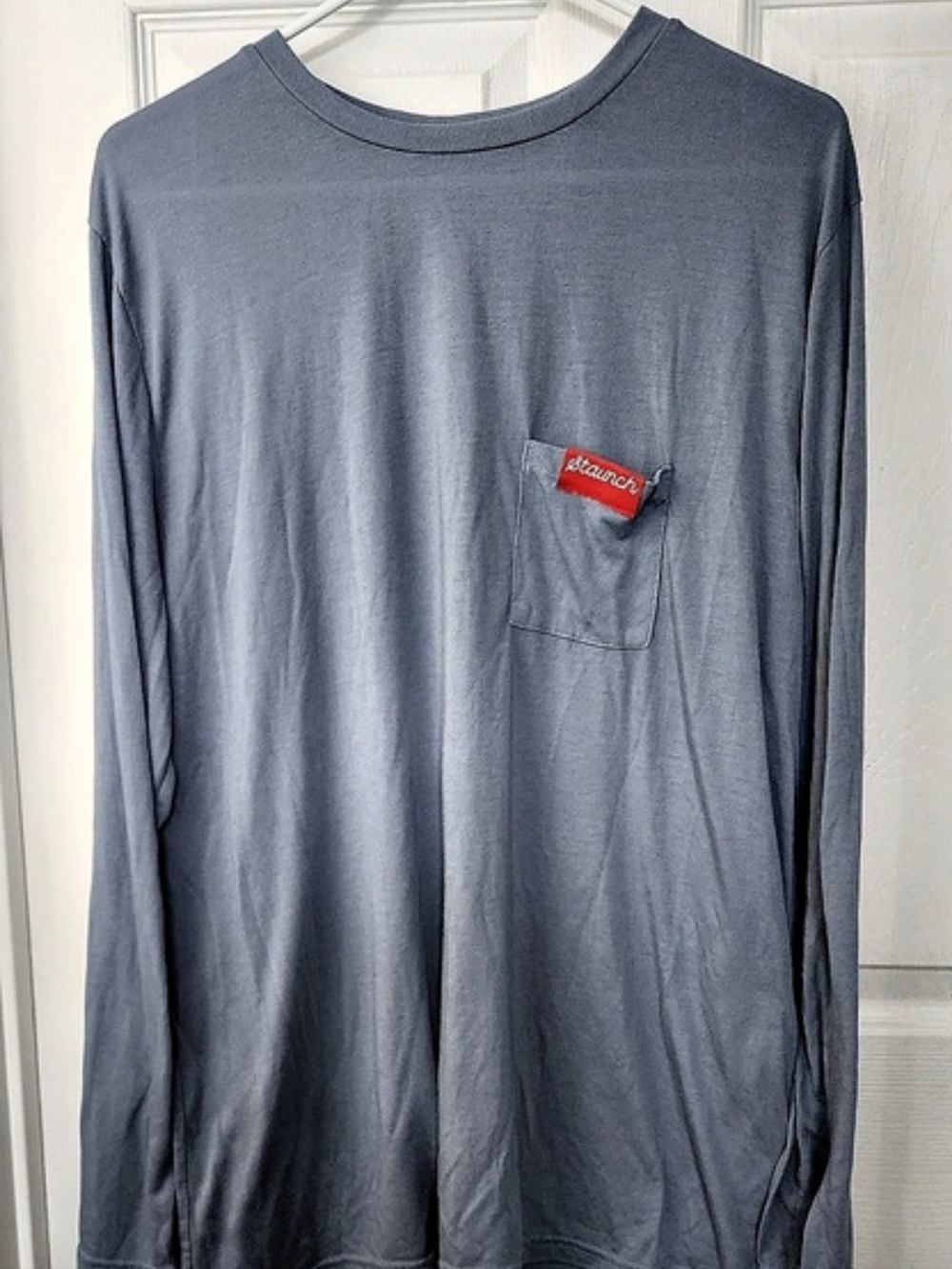 Staunch Hyper Dri-Flex Long Sleeve Graphic Tee in Blue Size XL